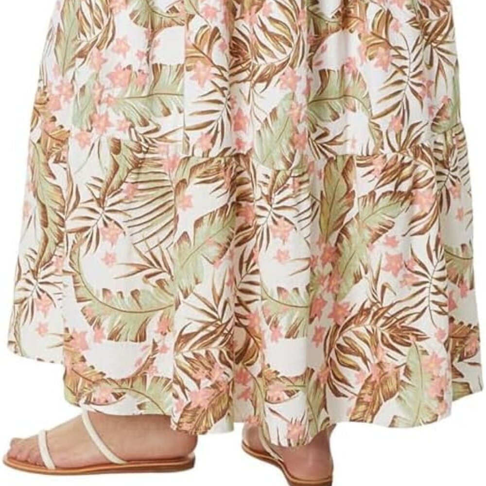 *NWT* Rip Curl La Quinta Floral Smocked Maxi Dress Size M - Picture 4 of 16
